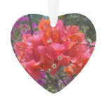 Tropical Pink Bougainvillea Island Floral Ornament