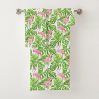 Tropical Pink Flamingo