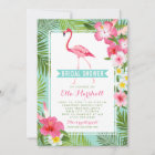 Tropical Pink Flamingo Floral Bridal Shower