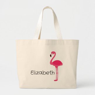 Tropical Pink Flamingo Personalized Girl's Weekend