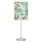 Tropical Pink Flamingo Table Lamp (Front)
