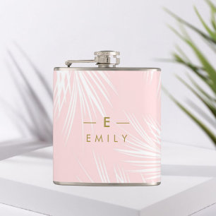 Tropical Pink Flask, Honor Miss Gift Flask