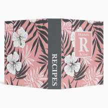 Tropical pink hibiscus personalized recipe