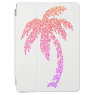 Tropical Pink Palm Tree iPad Air Smart Cover