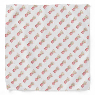 Tropical Pink Pineapple Bandana