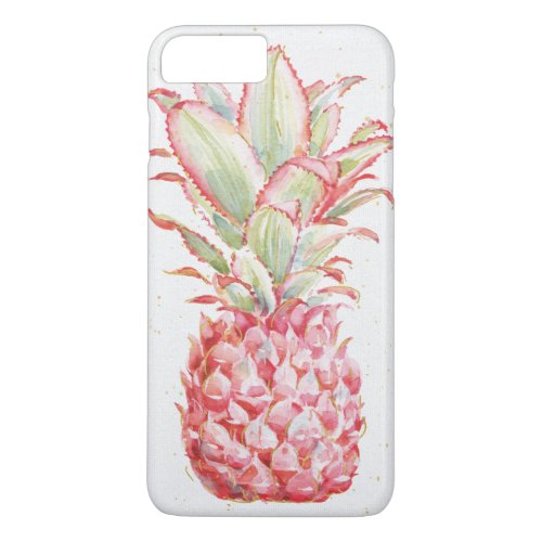 Tropical  Pink Pineapple iPhone 8 Plus7 Plus Case