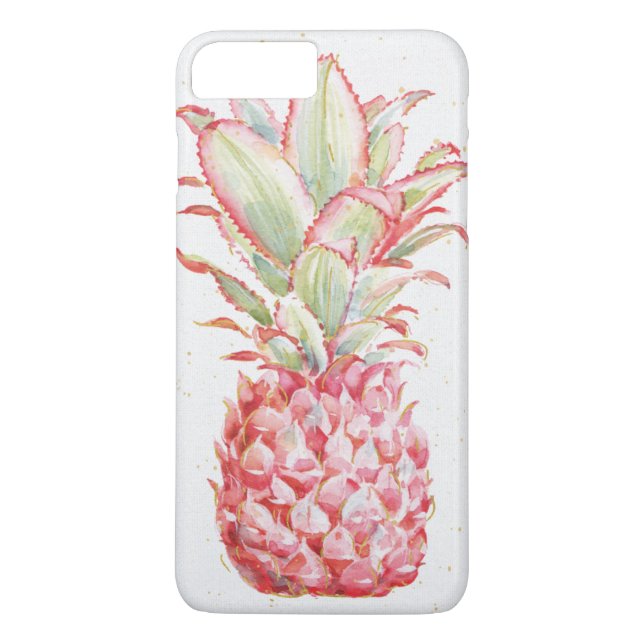 Tropical | Pink Pineapple Case-Mate iPhone Case (Back)