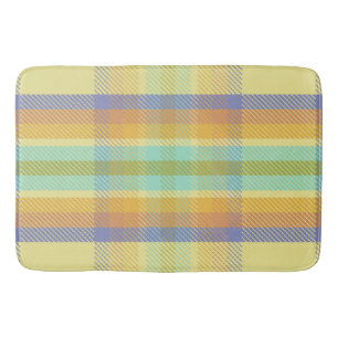 Tropical Plaid HTS Bath Mat