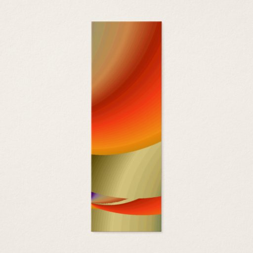 Customizable Tropical Planet Bookmark Business Card Template