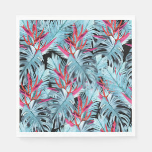 Tropical plants 1 napkins