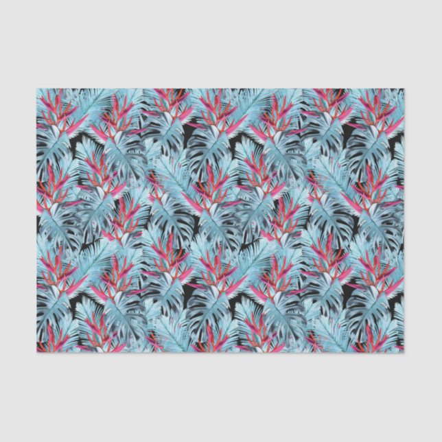 Tropical plants 1 . tissue paper (Front)