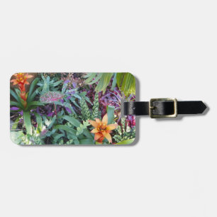 Tropical Plants and Bromeliad Bag Tag