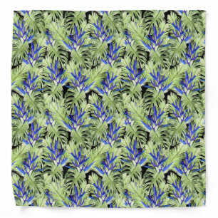 Tropical plants bandana