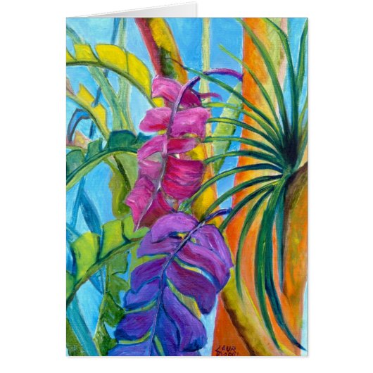 Tropical Plants Cards (Front)