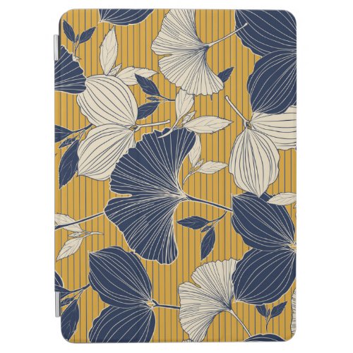 Tropical Plants Seamless Leaf Pattern iPad Air Cover