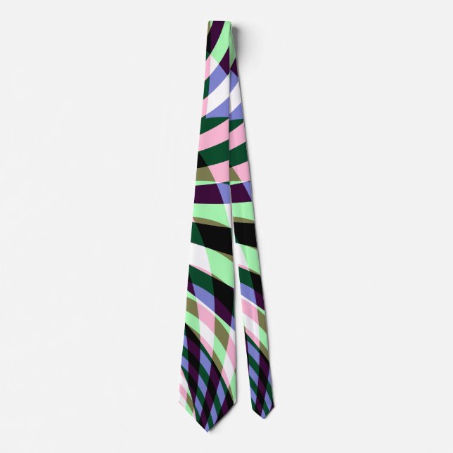 Tropical Plays of Light Neck Tie (Front)