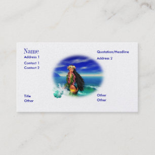 Tropical Pleasures Business Cards
