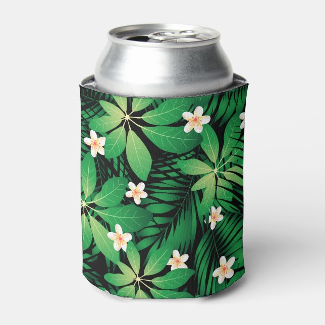 Tropical plumeria lush forest can cooler (Can Front)