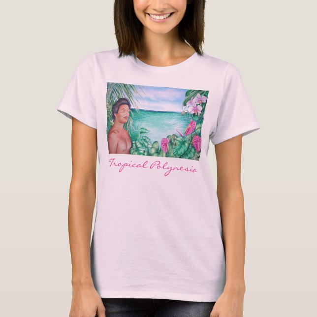 Tropical Polynesia T-Shirt (Front)