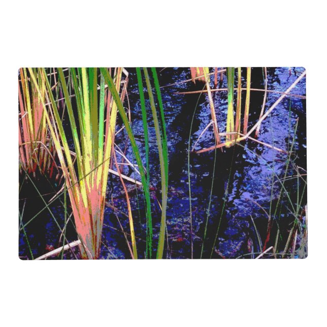 Tropical Pond Grasses Placemat (Front)