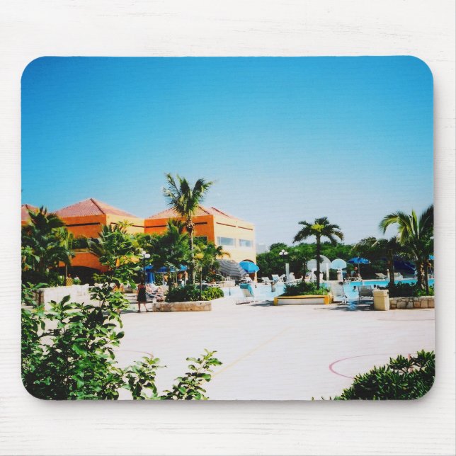 Tropical Pool Mousepad (Front)