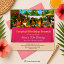 Tropical Poolside Brunch Invitation