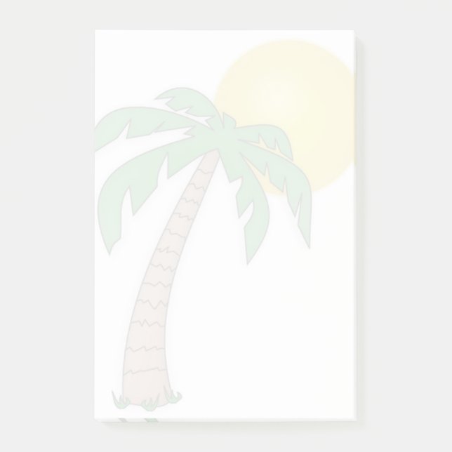 Tropical Post-it Notes (Front)