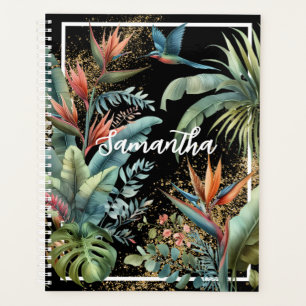 TROPICAL POWER - PERSONALIZED ELEGANT EXOTIC PLANNER