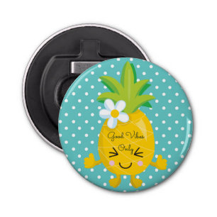 Tropical Pretty Pineapple Bottle Opener