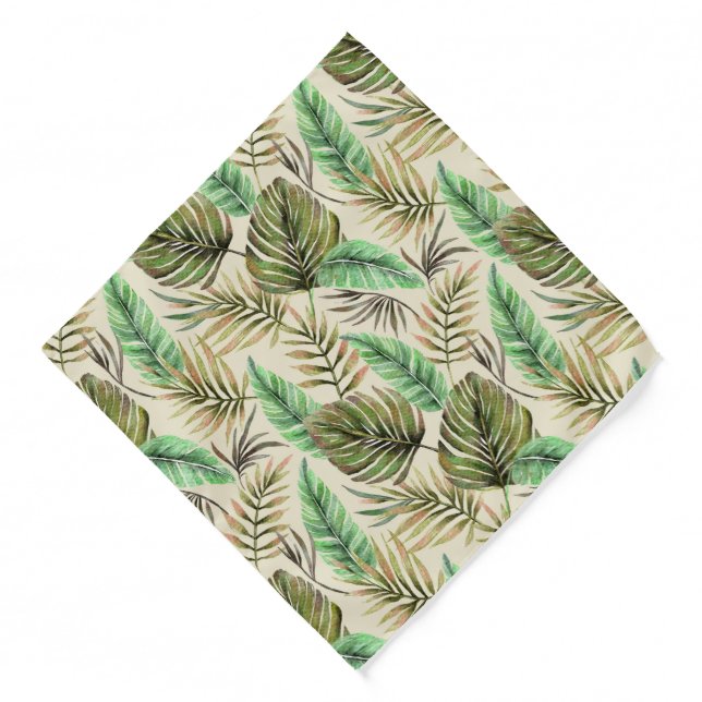 Tropical Print Bandana (Front)