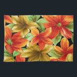 Tropical Print Kitchen Towel<br><div class="desc">For anyone who likes the tropic with the warm summer wind blowing. Bright pattern.</div>