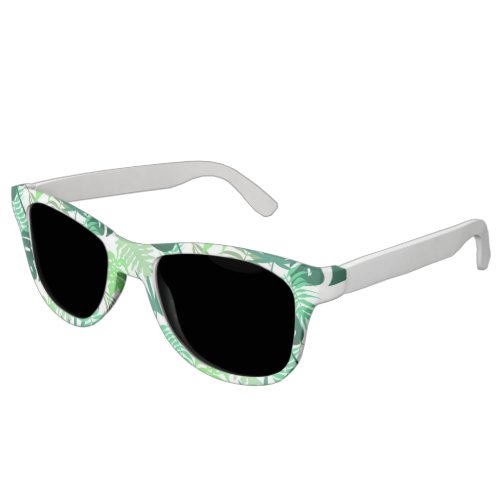 Tropical Print Sunglasses