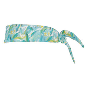 Tropical Print Tie Back Headband