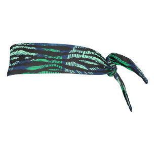 Tropical Print Tie Back Headband
