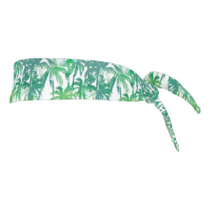 Tropical Print Tie Back Headband
