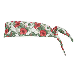 Tropical Print Tie Back Headband