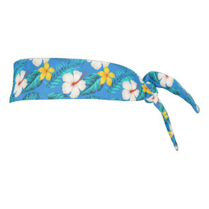 Tropical Print Tie Back Headband
