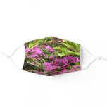 Tropical Purple Bougainvillea Floral Adult Cloth Face Mask