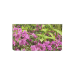 Tropical Purple Bougainvillea Floral Checkbook Cover