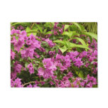 Tropical Purple Bougainvillea Floral Doormat