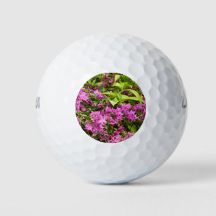 Tropical Purple Bougainvillea Floral Golf Balls