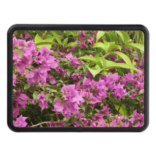 Tropical Purple Bougainvillea Floral Hitch Cover