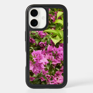 Tropical Purple Bougainvillea Floral iPhone 16 Case