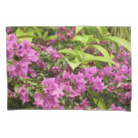 Tropical Purple Bougainvillea Floral Pillow Case