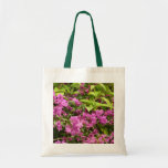 Tropical Purple Bougainvillea Floral Tote Bag