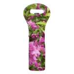 Tropical Purple Bougainvillea Floral Wine Bag