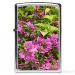 Tropical Purple Bougainvillea Floral Zippo Lighter