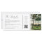 Tropical QR Code Boarding Pass Destination Wedding