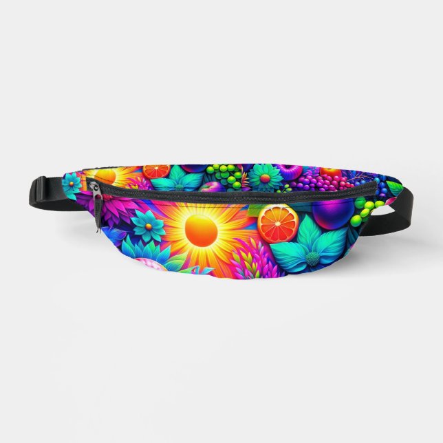 Tropical Radiance Fanny Pack (Front)