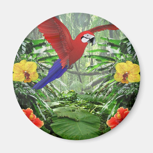 Tropical Rain Forest Magnet (Front)